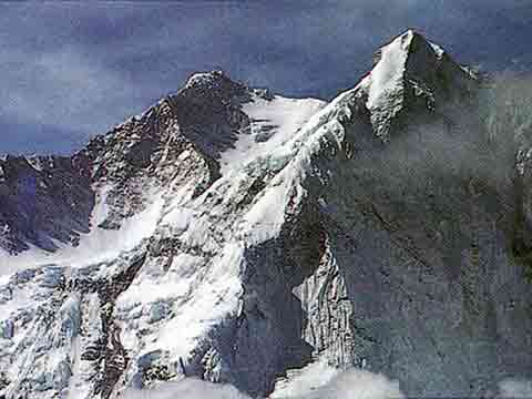 
Makalu And Chomolonzo From North In Kharta Valley In Tibet - Trekking in Himalayas book
